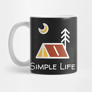 Simple Life - Camping Night Mug